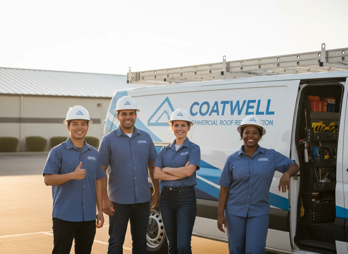 Commercial roof coating company in Lewistown, IL